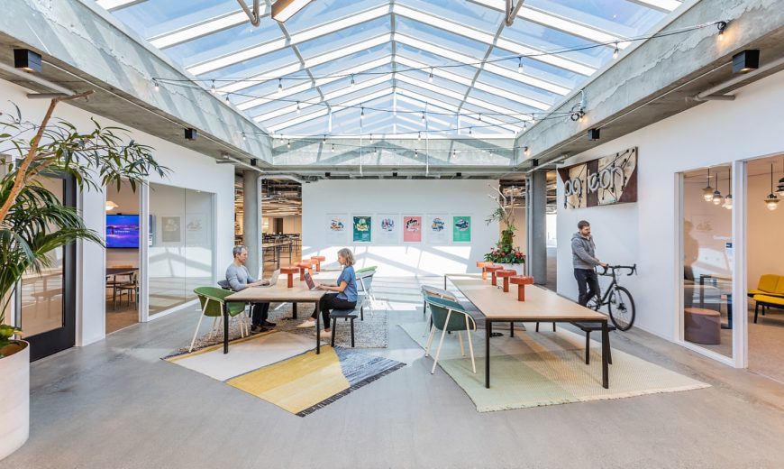 Spacious Contemporary-Minimal Office in San Francisco Feels Casual and Classy